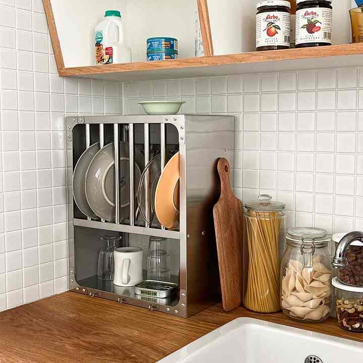 ステンレス キッチンラック S