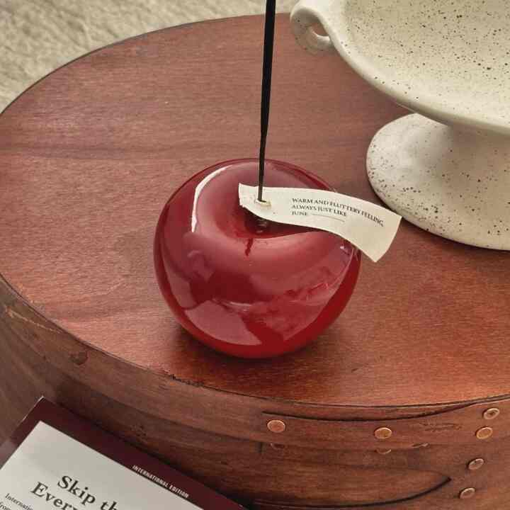 La pomme リンゴ インセンスホルダー