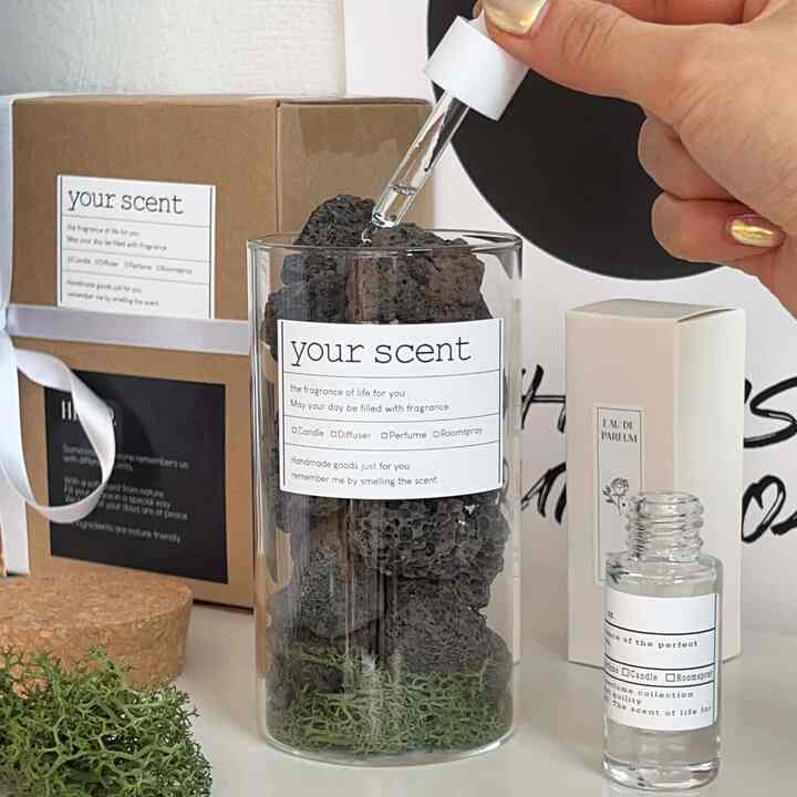 ガラス ストーン ディフューザー［8種］