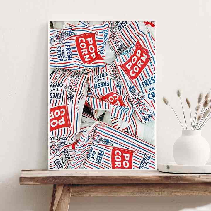 クリスマスツリー ポスター ポップコーン［5サイズ］