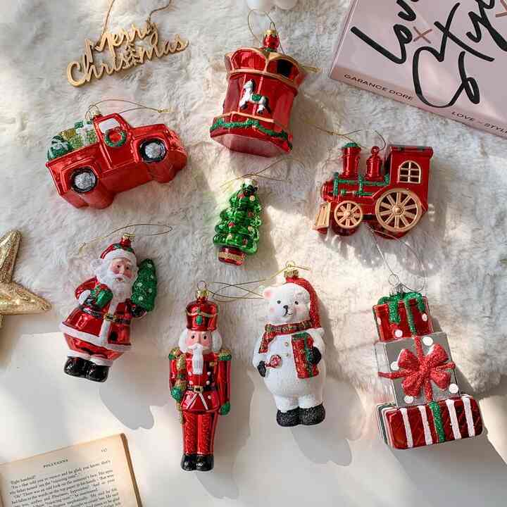 ぽっちゃりトイ クリスマス オーナメント［8種］