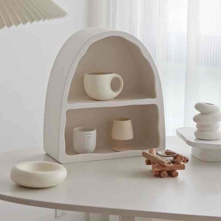 シェルフ 壁掛け兼用 ホワイト