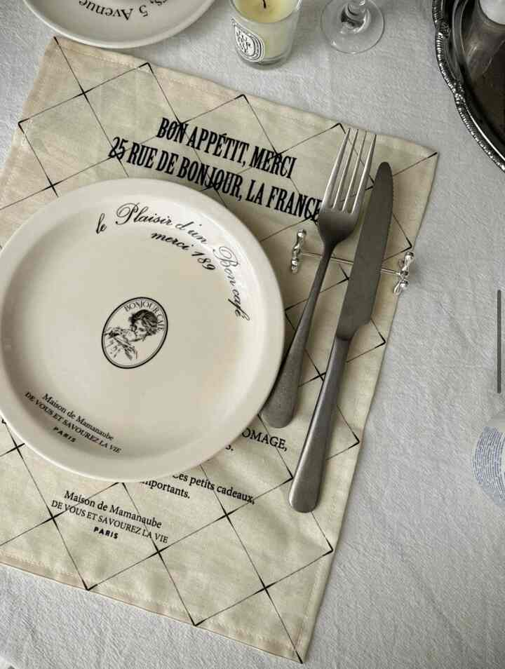 merci 189 円形 プレート