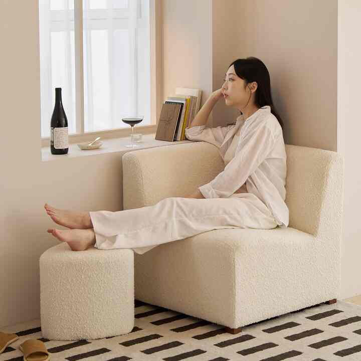 FAMILIE モジュールソファ コーナータイプ［4色］