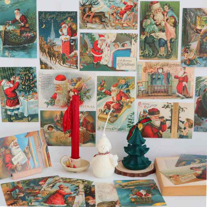 ビンテージ クリスマス ポストカード 30枚セット