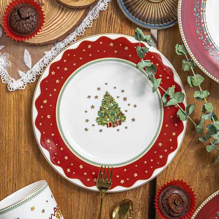 PROUNA クリスマス My noel 円形 プレート 22cm