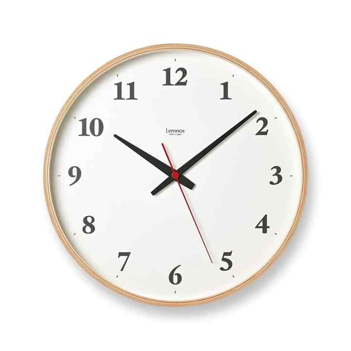 PLYwood 壁掛け時計［2色］