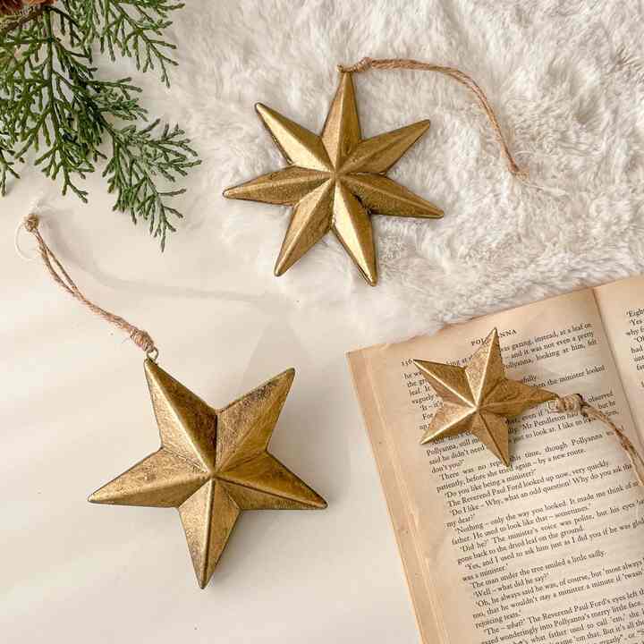 ゴールドスター オーナメント［4種］