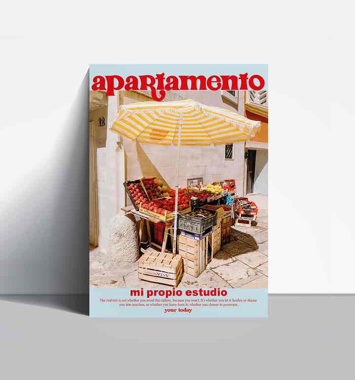 ポスター apartamento