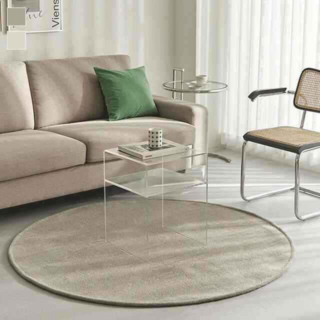 NEW Lublin 円形 ラグ［2色・2サイズ］