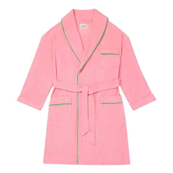 Waffle Summer Robe, Pink