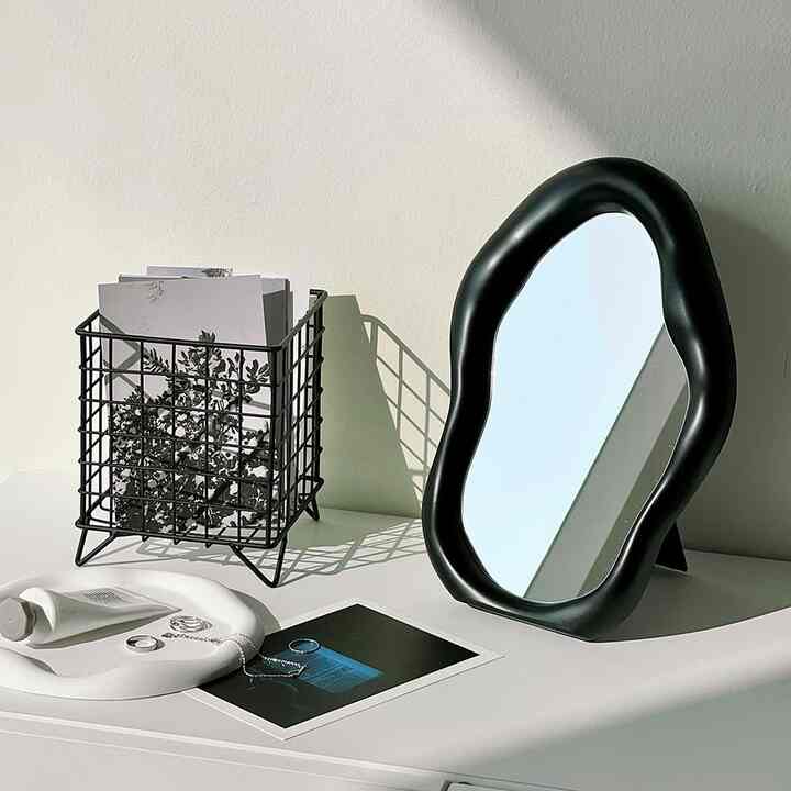 ボリューム ハイム 卓上 ミラー ［3色］