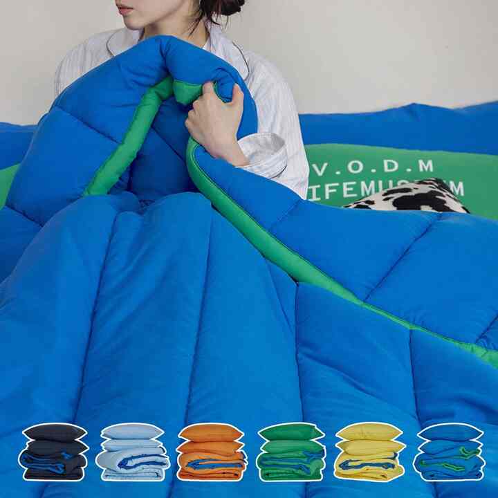 The Palette カバーのいらない布団セット［6色・2サイズ］