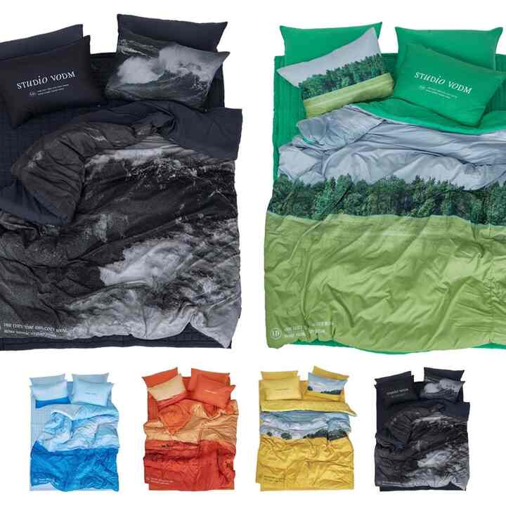 Rene photo カバーのいらない布団セット［5種・2サイズ］