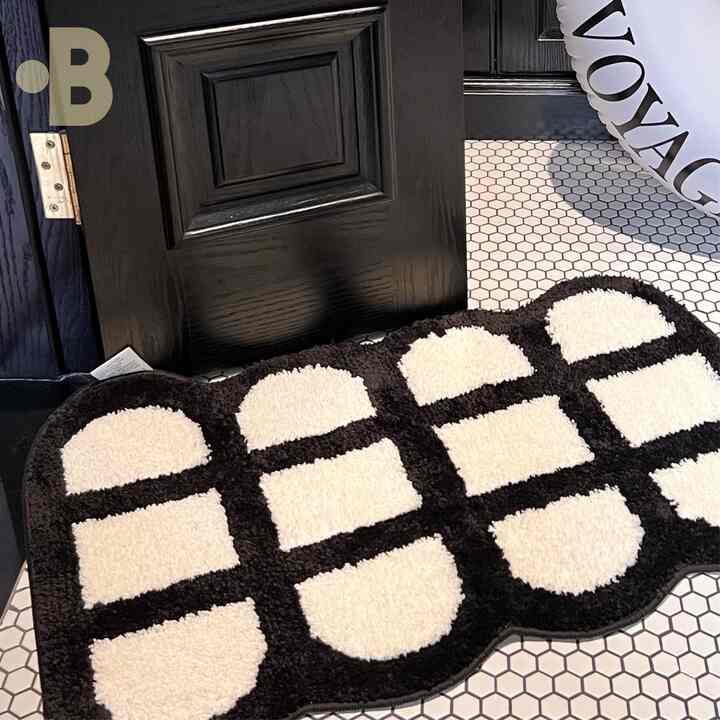 CHECKERBOARD ミニ ラグ