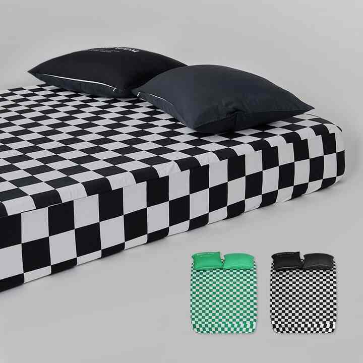 The Palette チェッカーボード マットレスカバー［2色・2サイズ］
