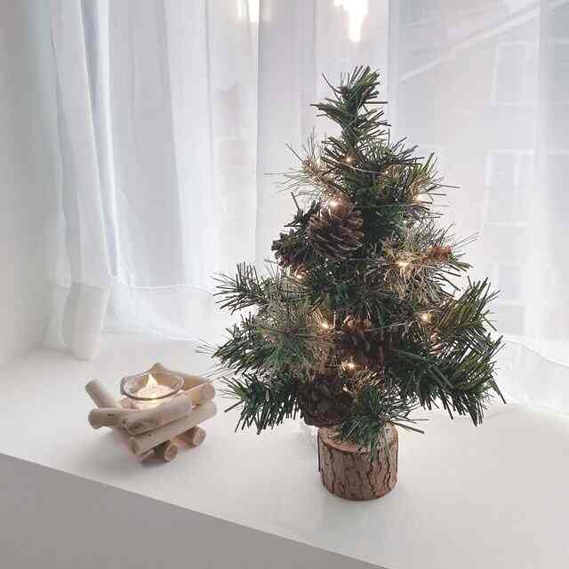 クリスマス ミニ テーブル ツリー