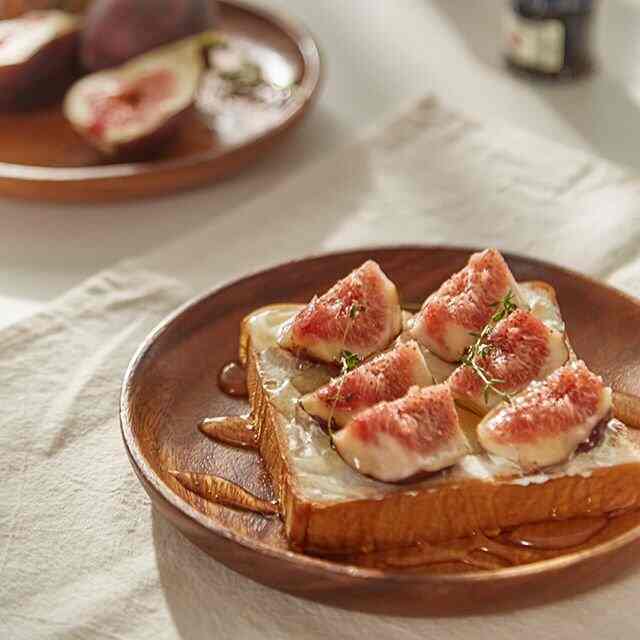 アカシア ウッド 円形 プレート M