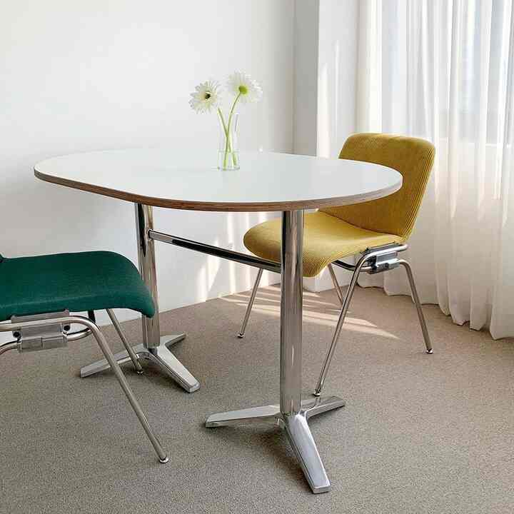 Wood HPL 楕円形 テーブル