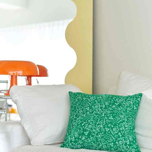 バター クッション カバー