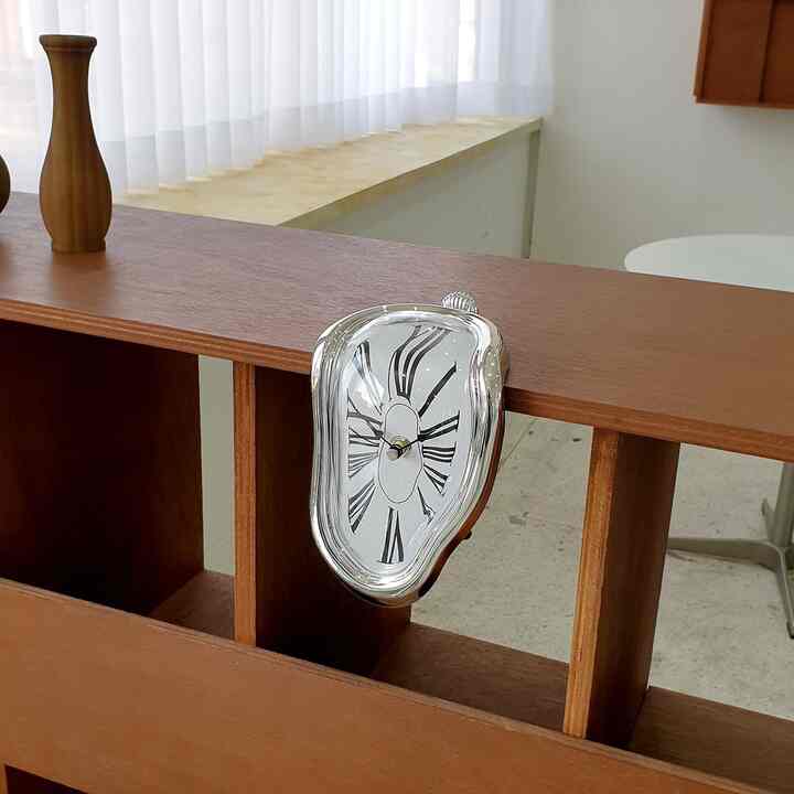 メルティング 静音 掛け時計［4色］