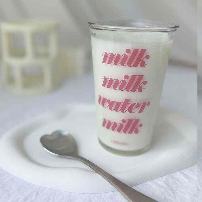 ピンクウォーター ガラスコップ