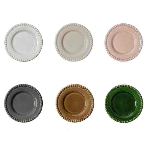 DARIA ラウンドプレート M［6色］