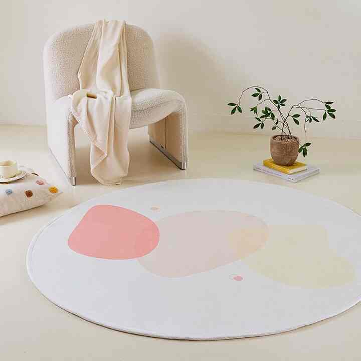 JELLY BEAN 防水 円形 ラグ［3色・3サイズ］