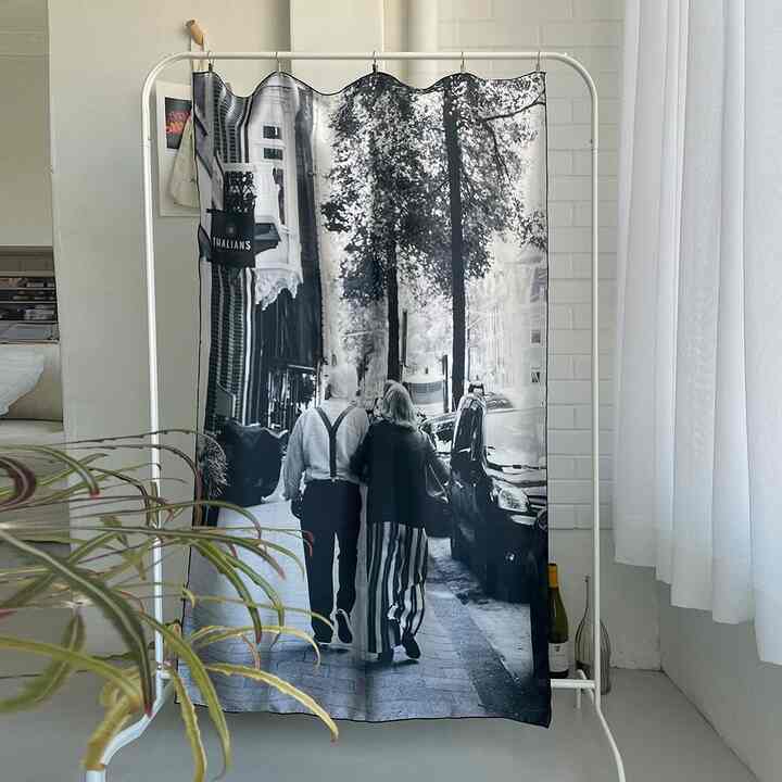 ファブリックポスター 09 Black and white film