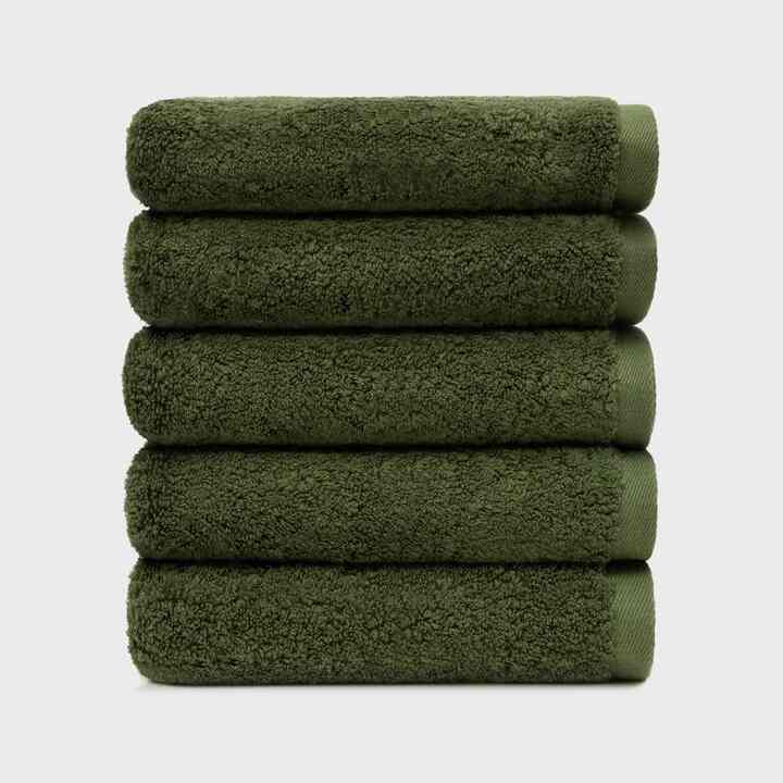 フェイスタオル プレミアム 5枚セット［7色］