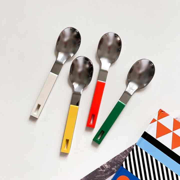 デザートスプーン［4色］
