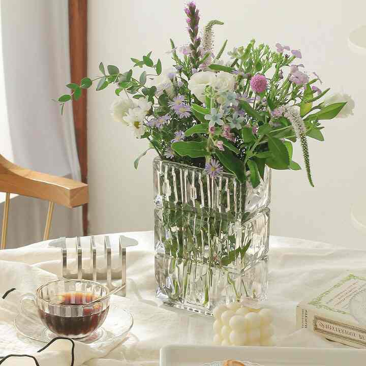 Armour 長方形 ガラス花瓶