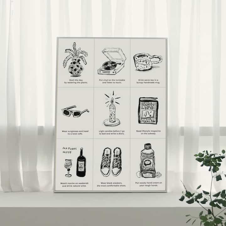 Mono Lifestyle　ポスター＆はがき［3サイズ］