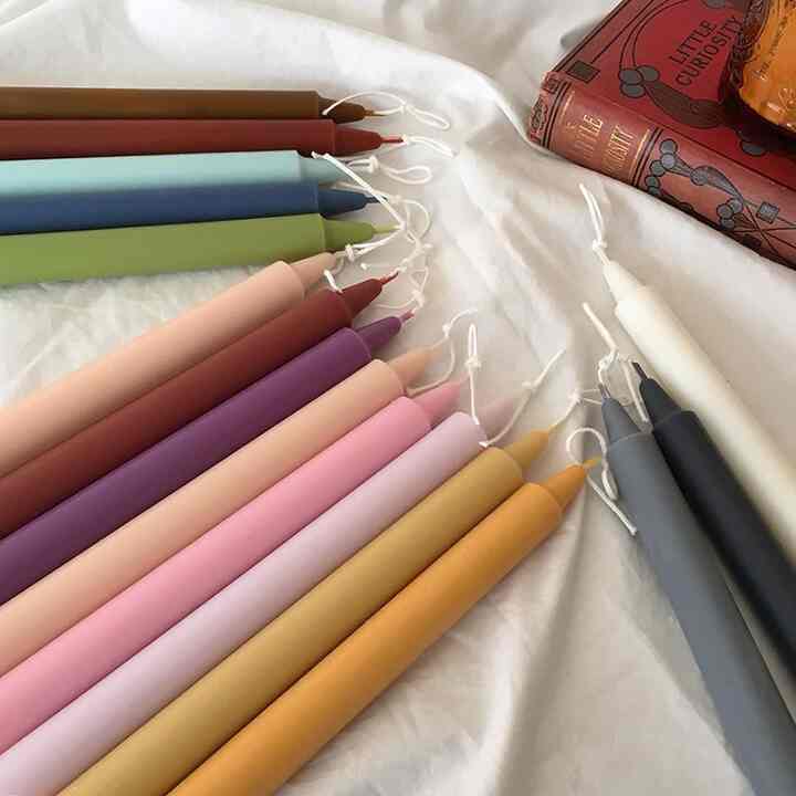 テーパー オブジェ キャンドル［16色］