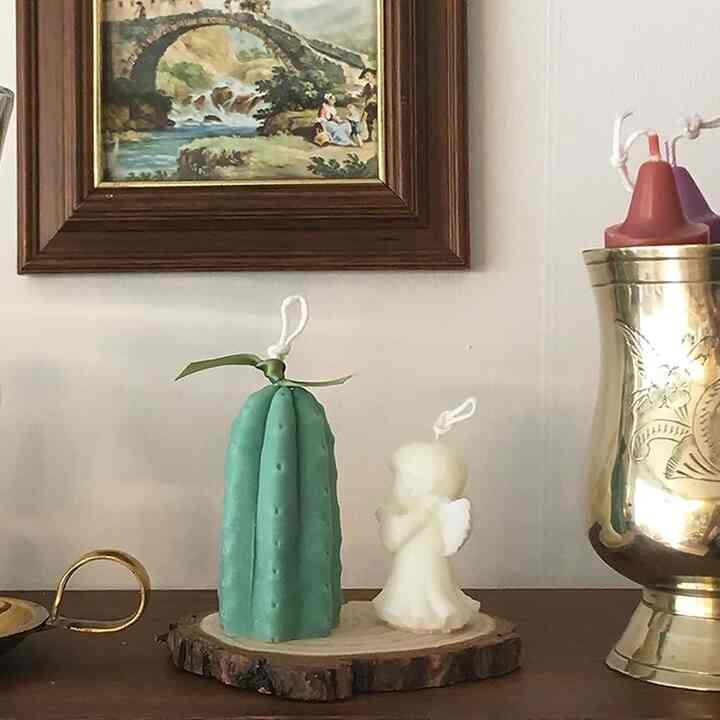 サボテン キャンドル