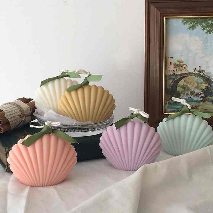 貝殻 キャンドル［5色］