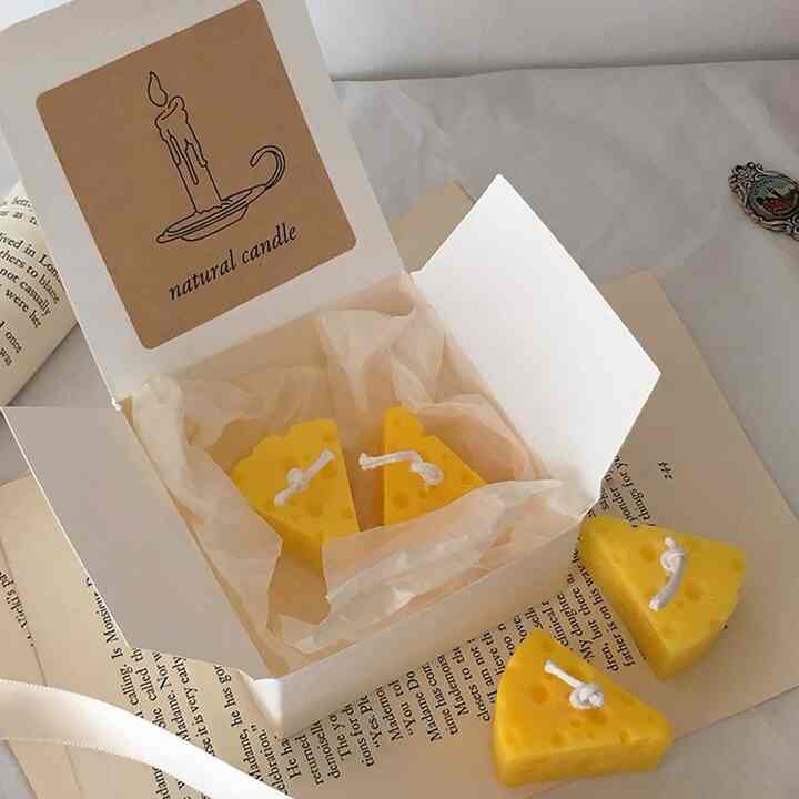 チーズ キャンドル 2点セット