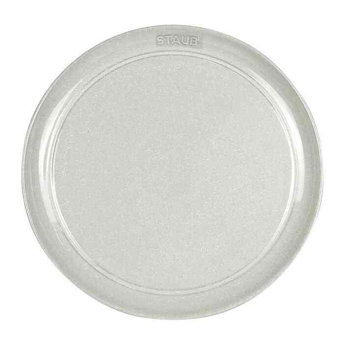 ダイニングライン 円形 プレート 26cm ホワイトトリュフ