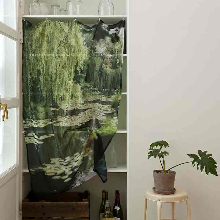 Pond シフォン ファブリック ポスターカーテン