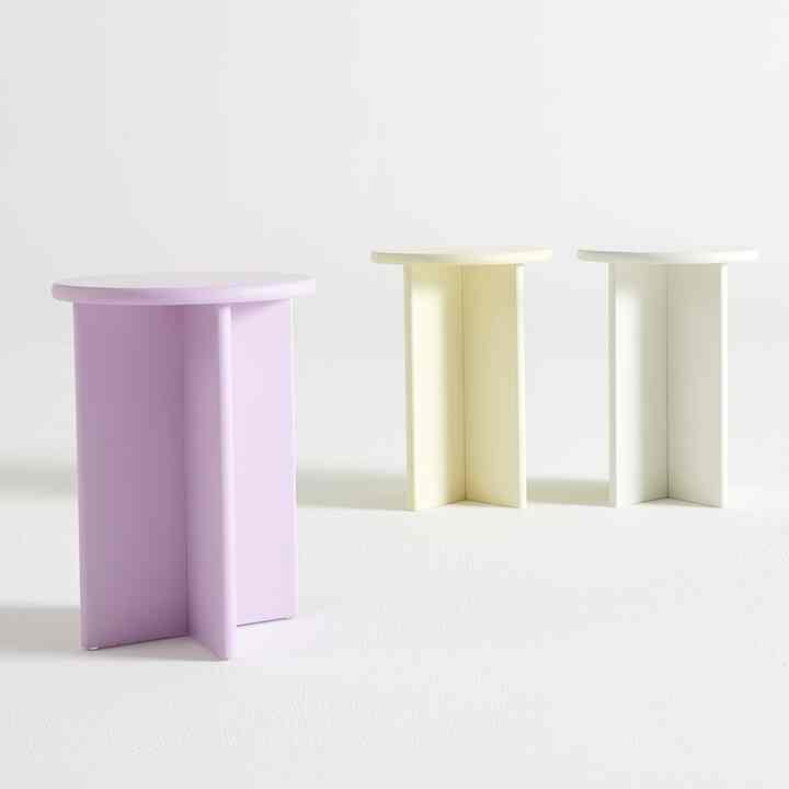 円型 スツール［3色］