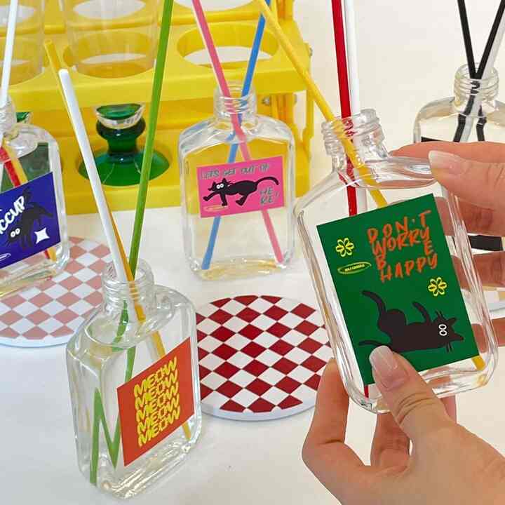 ネコ ディフューザー 100ml［5色］