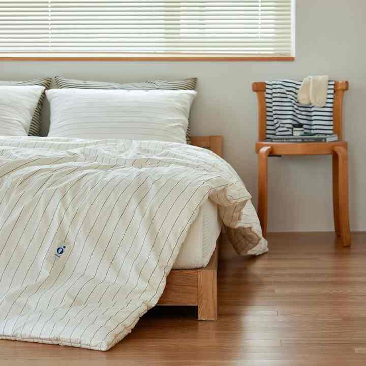wide stripe カバーのいらない布団［2サイズ］