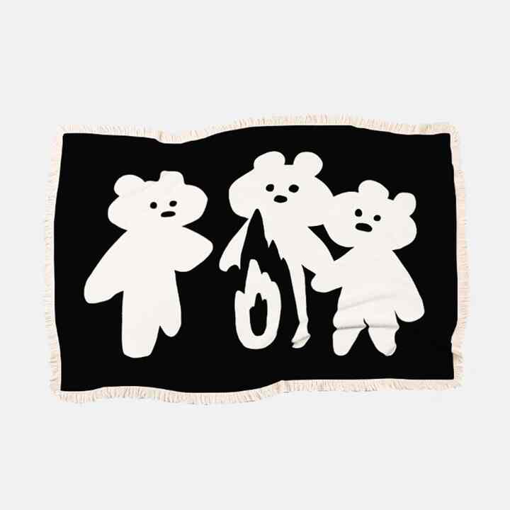 【Wan】焚き火 ブランケット