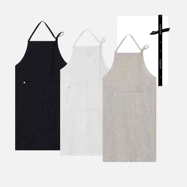 Linen Long Apron［3色］