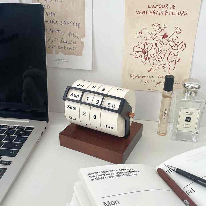 アラウンド ローリング 卓上用 万年カレンダー