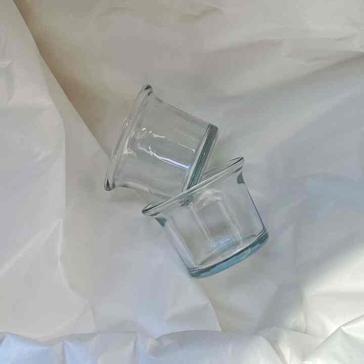 ガラス キャンドル ホルダー