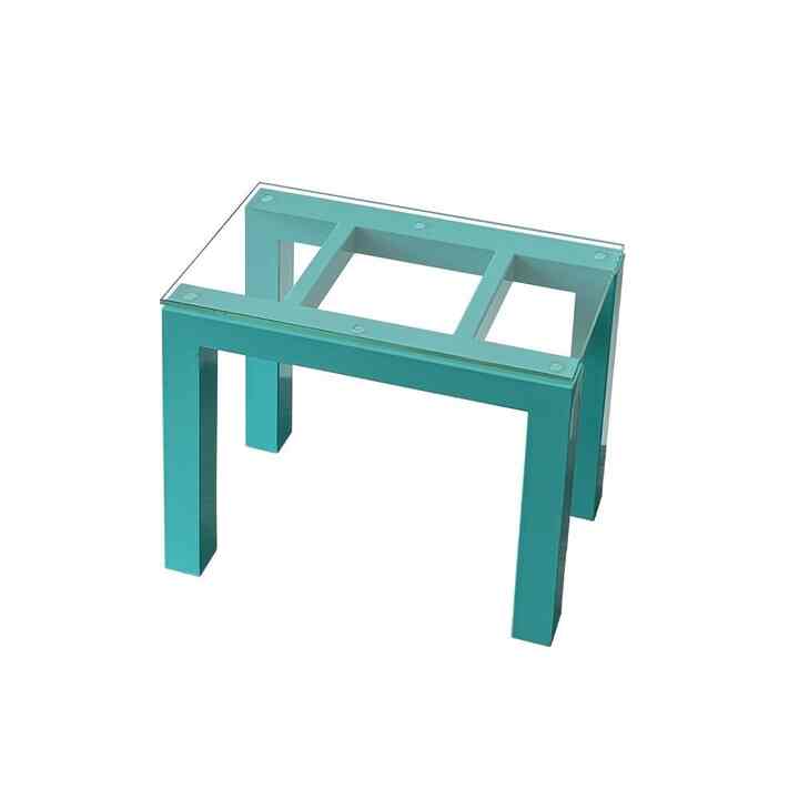 H ガラステーブル［5色・2サイズ］