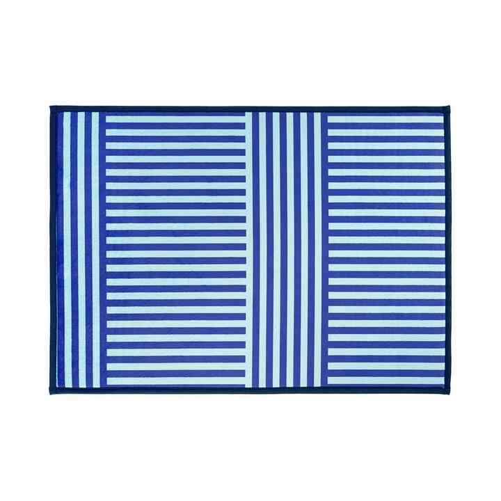 MODERN LINE DOOR MAT BLUE