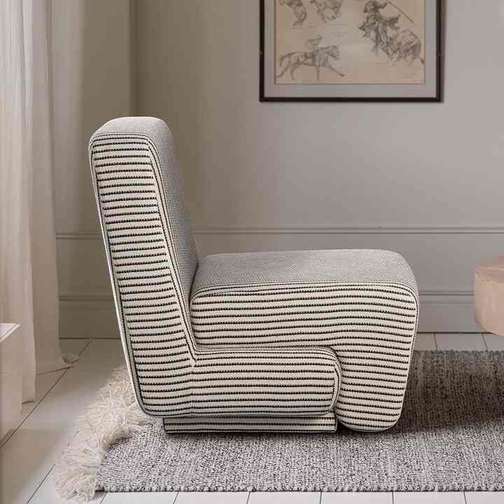 COLD FOG NUGU EASY チェア (BLACK STRIPE)