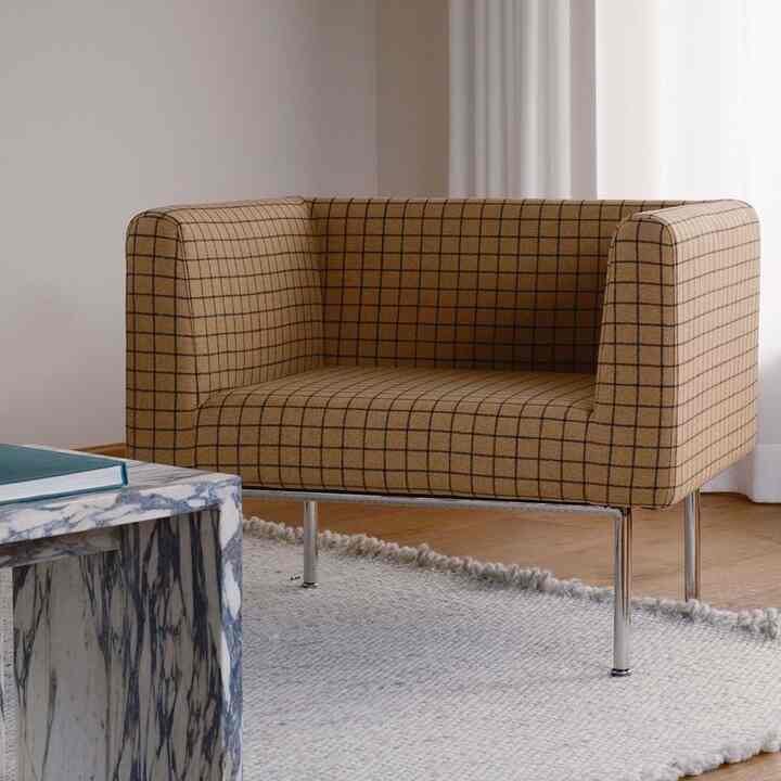 COLD FOG DUBU EASY チェア (YELLOW CHECK)